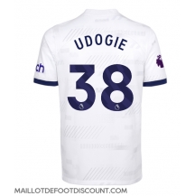 Maillot de football Réplique Tottenham Hotspur Destiny Udogie #38 Domicile 2023-24 Manche Courte