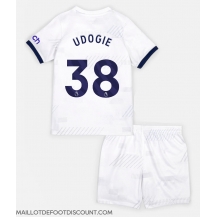 Maillot de football Réplique Tottenham Hotspur Destiny Udogie #38 Domicile Enfant 2023-24 Manche Courte (+ Pantalon court)