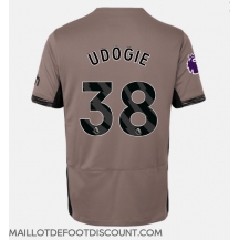 Maillot de football Réplique Tottenham Hotspur Destiny Udogie #38 Troisième 2023-24 Manche Courte