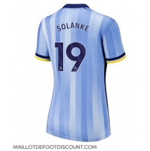 Maillot de football Réplique Tottenham Hotspur Dominic Solanke #19 Extérieur Femme 2024-25 Manche Courte