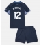 Maillot de football Réplique Tottenham Hotspur Emerson Royal #12 Extérieur Enfant 2023-24 Manche Courte (+ Pantalon court)