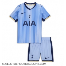 Maillot de football Réplique Tottenham Hotspur Extérieur Enfant 2024-25 Manche Courte (+ Pantalon court)