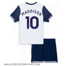 Maillot de football Réplique Tottenham Hotspur James Maddison #10 Domicile Enfant 2024-25 Manche Courte (+ Pantalon court)