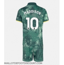 Maillot de football Réplique Tottenham Hotspur James Maddison #10 Troisième Enfant 2024-25 Manche Courte (+ Pantalon court)