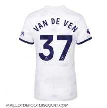 Maillot de football Réplique Tottenham Hotspur Micky van de Ven #37 Domicile Femme 2023-24 Manche Courte