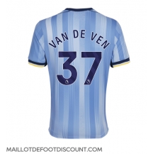 Maillot de football Réplique Tottenham Hotspur Micky van de Ven #37 Extérieur 2024-25 Manche Courte