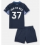 Maillot de football Réplique Tottenham Hotspur Micky van de Ven #37 Extérieur Enfant 2023-24 Manche Courte (+ Pantalon court)