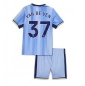 Maillot de football Réplique Tottenham Hotspur Micky van de Ven #37 Extérieur Enfant 2024-25 Manche Courte (+ Pantalon court)