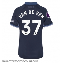 Maillot de football Réplique Tottenham Hotspur Micky van de Ven #37 Extérieur Femme 2023-24 Manche Courte