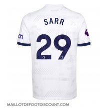 Maillot de football Réplique Tottenham Hotspur Pape Matar Sarr #29 Domicile 2023-24 Manche Courte