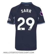 Maillot de football Réplique Tottenham Hotspur Pape Matar Sarr #29 Extérieur 2023-24 Manche Courte