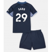 Maillot de football Réplique Tottenham Hotspur Pape Matar Sarr #29 Extérieur Enfant 2023-24 Manche Courte (+ Pantalon court)