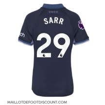 Maillot de football Réplique Tottenham Hotspur Pape Matar Sarr #29 Extérieur Femme 2023-24 Manche Courte