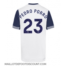 Maillot de football Réplique Tottenham Hotspur Pedro Porro #23 Domicile 2024-25 Manche Courte