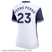 Maillot de football Réplique Tottenham Hotspur Pedro Porro #23 Domicile Femme 2024-25 Manche Courte