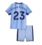 Maillot de football Réplique Tottenham Hotspur Pedro Porro #23 Extérieur Enfant 2024-25 Manche Courte (+ Pantalon court)