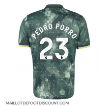 Maillot de football Réplique Tottenham Hotspur Pedro Porro #23 Troisième 2024-25 Manche Courte