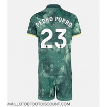 Maillot de football Réplique Tottenham Hotspur Pedro Porro #23 Troisième Enfant 2024-25 Manche Courte (+ Pantalon court)