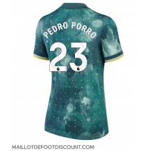 Maillot de football Réplique Tottenham Hotspur Pedro Porro #23 Troisième Femme 2024-25 Manche Courte