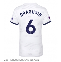 Maillot de football Réplique Tottenham Hotspur Radu Dragusin #6 Domicile Femme 2023-24 Manche Courte