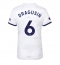 Maillot de football Réplique Tottenham Hotspur Radu Dragusin #6 Domicile Femme 2023-24 Manche Courte