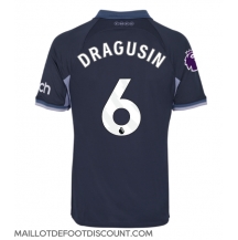 Maillot de football Réplique Tottenham Hotspur Radu Dragusin #6 Extérieur 2023-24 Manche Courte