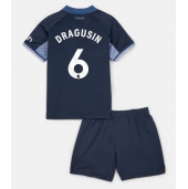 Maillot de football Réplique Tottenham Hotspur Radu Dragusin #6 Extérieur Enfant 2023-24 Manche Courte (+ Pantalon court)