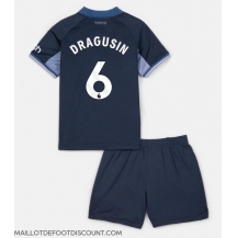 Maillot de football Réplique Tottenham Hotspur Radu Dragusin #6 Extérieur Enfant 2023-24 Manche Courte (+ Pantalon court)