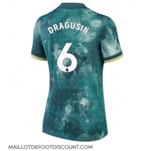 Maillot de football Réplique Tottenham Hotspur Radu Dragusin #6 Troisième Femme 2024-25 Manche Courte