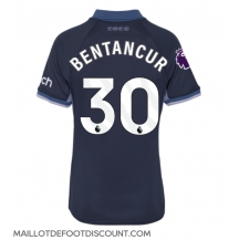 Maillot de football Réplique Tottenham Hotspur Rodrigo Bentancur #30 Extérieur Femme 2023-24 Manche Courte