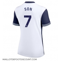 Maillot de football Réplique Tottenham Hotspur Son Heung-min #7 Domicile Femme 2024-25 Manche Courte