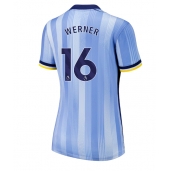 Maillot de football Réplique Tottenham Hotspur Timo Werner #16 Extérieur Femme 2024-25 Manche Courte