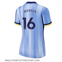 Maillot de football Réplique Tottenham Hotspur Timo Werner #16 Extérieur Femme 2024-25 Manche Courte