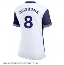 Maillot de football Réplique Tottenham Hotspur Yves Bissouma #8 Domicile Femme 2024-25 Manche Courte