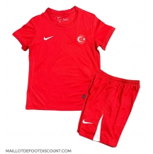 Maillot de football Réplique Turkey Extérieur Enfant Europe 2024 Manche Courte (+ Pantalon court)