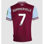 Maillot de football Réplique West Ham United Crysencio Summerville #7 Domicile 2024-25 Manche Courte