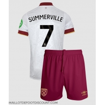 Maillot de football Réplique West Ham United Crysencio Summerville #7 Troisième Enfant 2024-25 Manche Courte (+ Pantalon court)