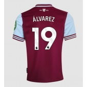 Maillot de football Réplique West Ham United Edson Alvarez #19 Domicile 2024-25 Manche Courte