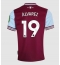 Maillot de football Réplique West Ham United Edson Alvarez #19 Domicile 2024-25 Manche Courte