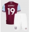 Maillot de football Réplique West Ham United Edson Alvarez #19 Domicile Enfant 2024-25 Manche Courte (+ Pantalon court)