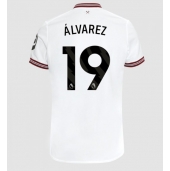 Maillot de football Réplique West Ham United Edson Alvarez #19 Extérieur 2023-24 Manche Courte