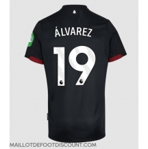 Maillot de football Réplique West Ham United Edson Alvarez #19 Extérieur 2024-25 Manche Courte