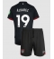 Maillot de football Réplique West Ham United Edson Alvarez #19 Extérieur Enfant 2024-25 Manche Courte (+ Pantalon court)