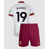 Maillot de football Réplique West Ham United Edson Alvarez #19 Troisième Enfant 2024-25 Manche Courte (+ Pantalon court)