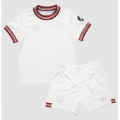 Maillot de football Réplique West Ham United Extérieur Enfant 2023-24 Manche Courte (+ Pantalon court)