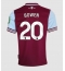 Maillot de football Réplique West Ham United Jarrod Bowen #20 Domicile 2024-25 Manche Courte