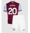 Maillot de football Réplique West Ham United Jarrod Bowen #20 Domicile Enfant 2024-25 Manche Courte (+ Pantalon court)