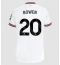 Maillot de football Réplique West Ham United Jarrod Bowen #20 Extérieur 2023-24 Manche Courte