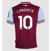 Maillot de football Réplique West Ham United Lucas Paqueta #10 Domicile 2024-25 Manche Courte