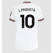 Maillot de football Réplique West Ham United Lucas Paqueta #10 Extérieur 2023-24 Manche Courte